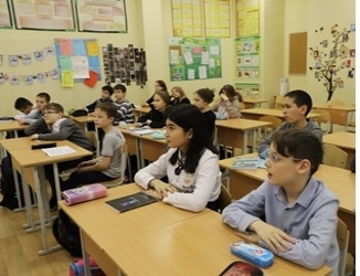 Час книги "Непокоренный Ленинград" в 5 классах