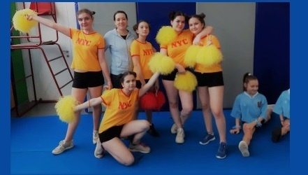 Ученицы Муринской СОШ №3 приняли участие в районных соревнованиях по черлидингу